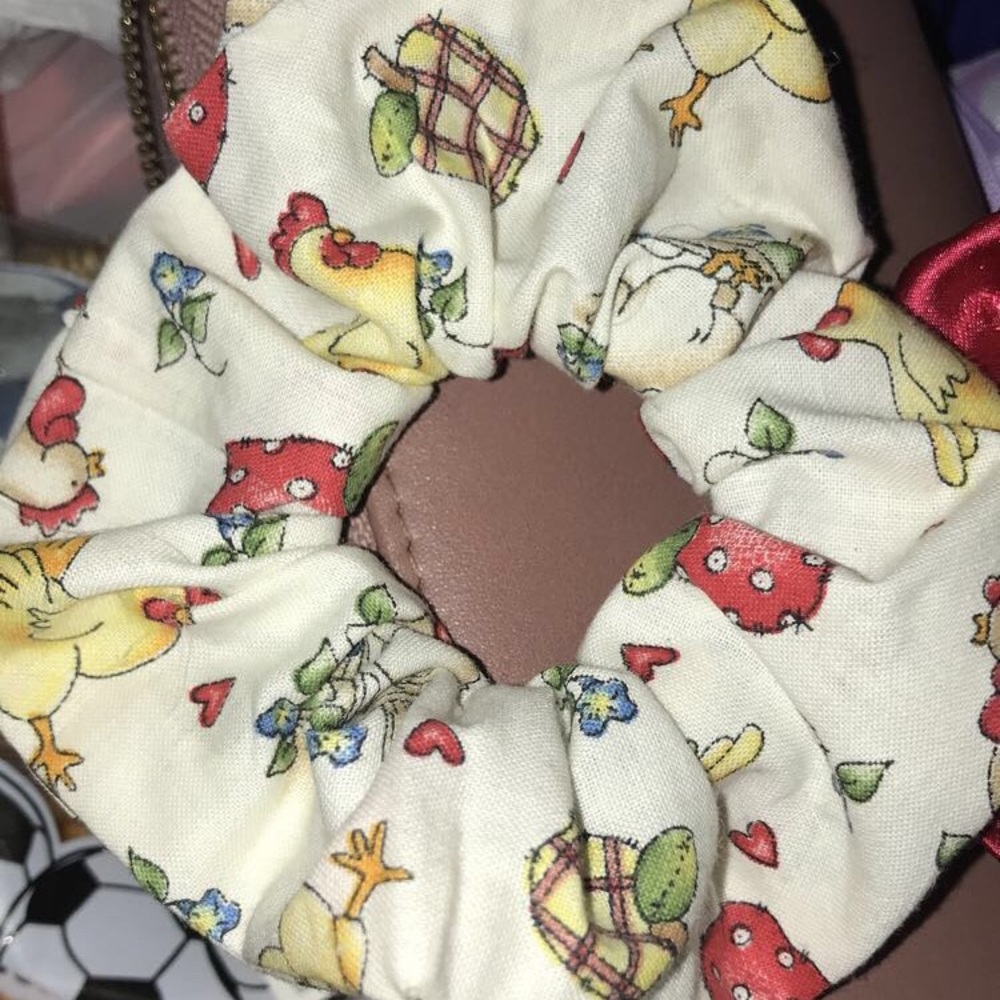 Rooster Scrunchie!